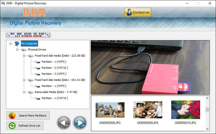Digital Image Recovery Software