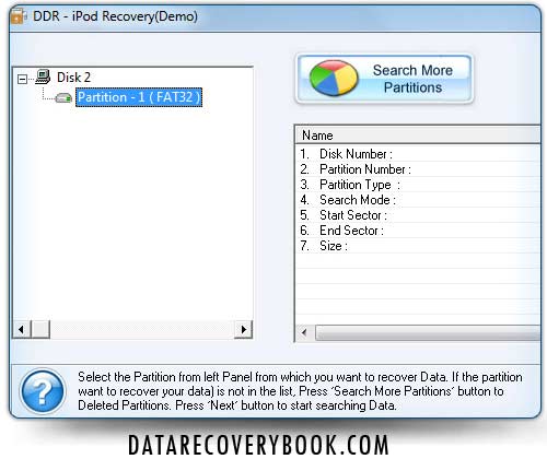 Screenshot of Updated iPod Recovery