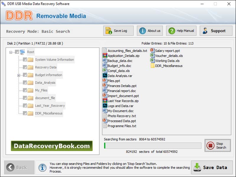 Deleted Digital Media Recovery 3.0.1.5 screenshot