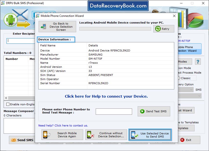 Bulk SMS Software – Professional