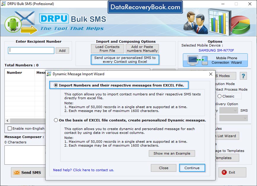 Bulk SMS Software – GSM Mobile Phone