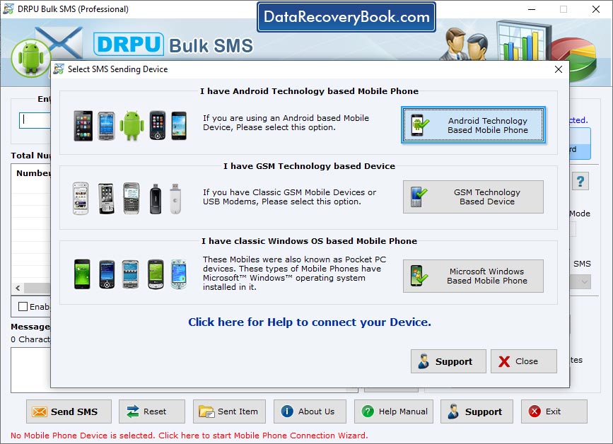 Bulk SMS Software – Professional