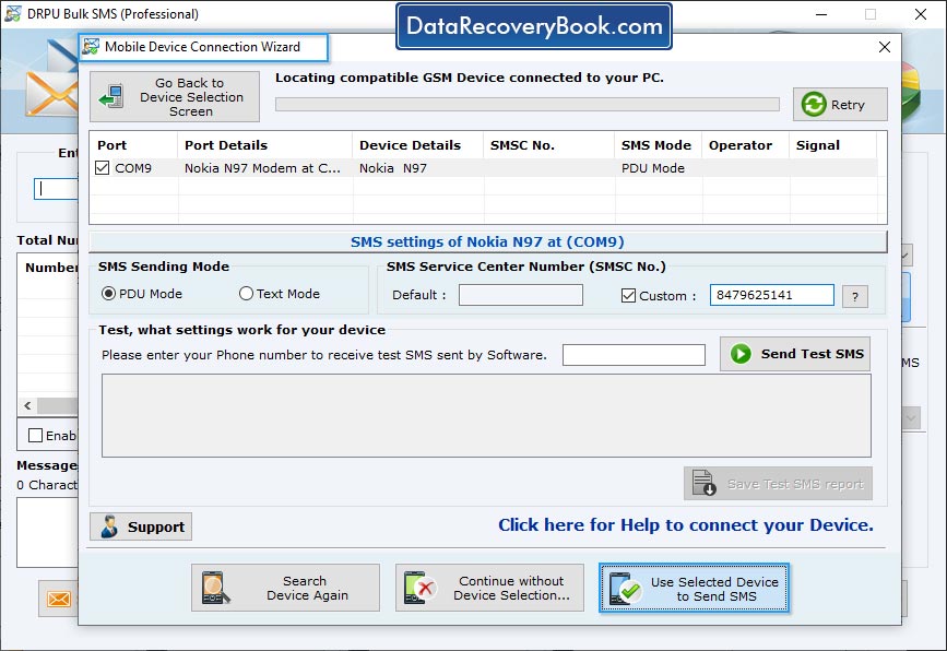 Bulk SMS Software – GSM Mobile Phone