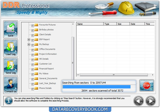 DDR Professional Data Recovery Software