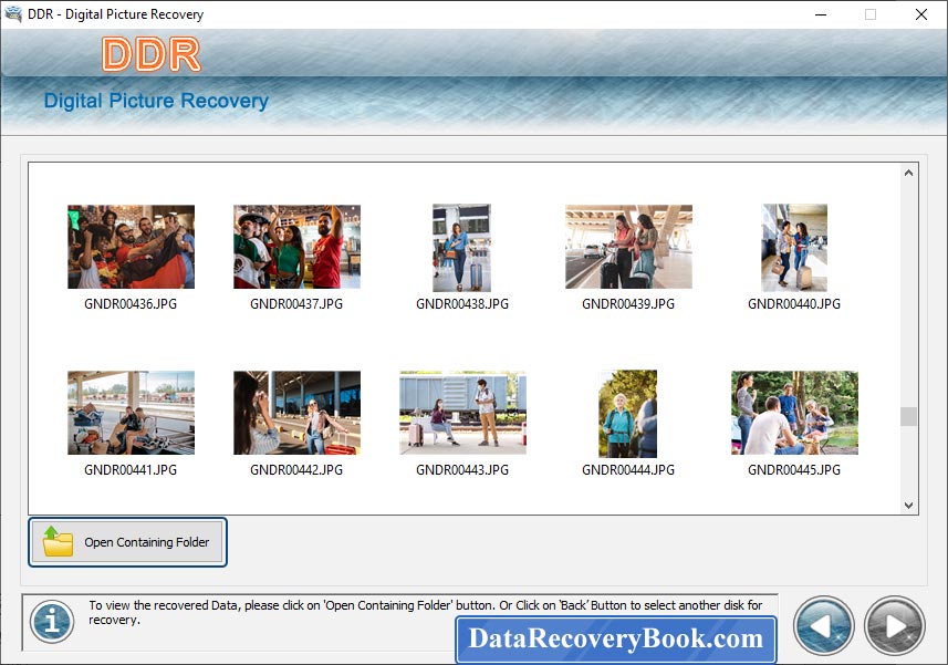 Digital Pictures Recovery