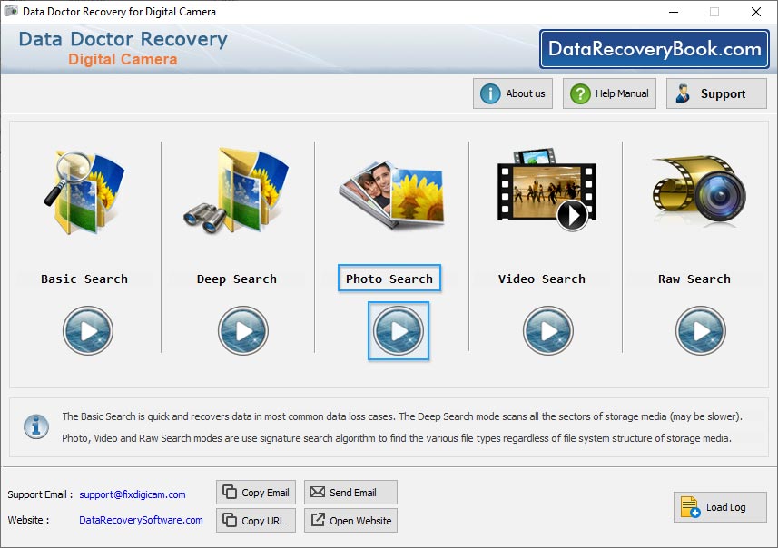 Select any recovery mode