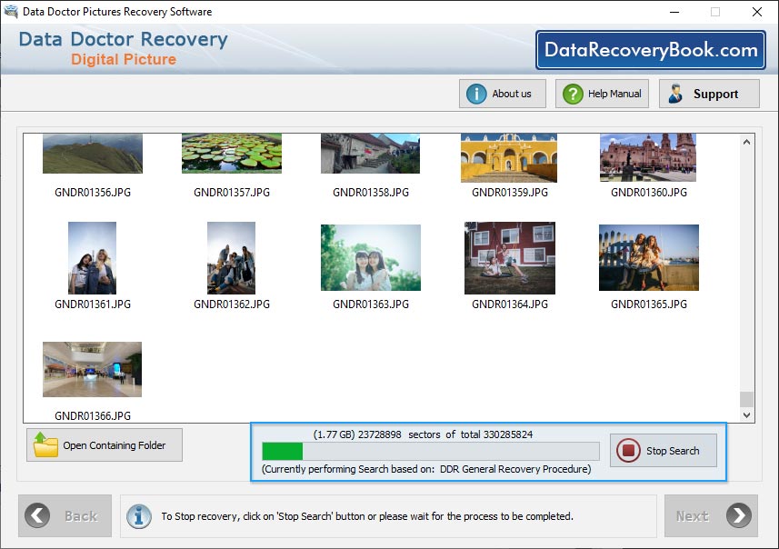 Digital Pictures Recovery