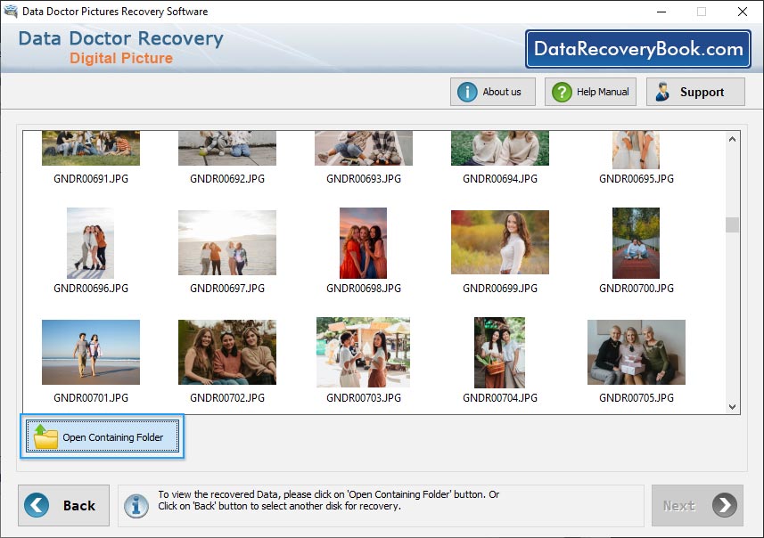 Digital Pictures Recovery Software