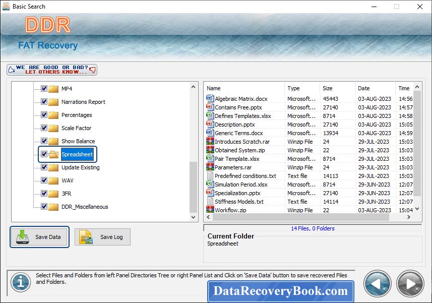 FAT file system Data Recovery