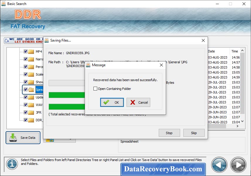 FAT file system Data Recovery software