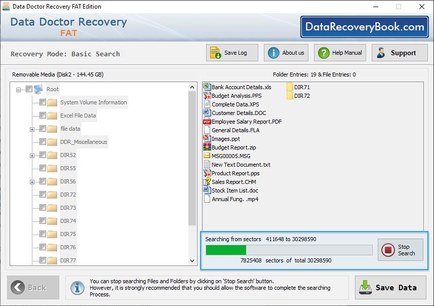 FAT Data Recovery