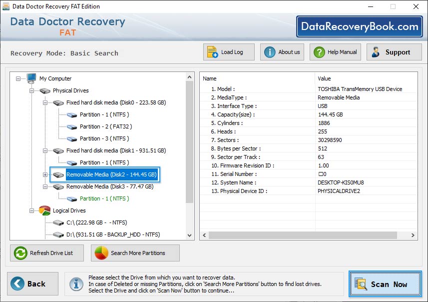 FAT Data Recovery