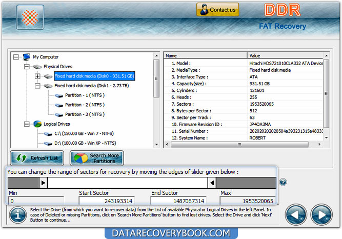 FAT Data Recovery