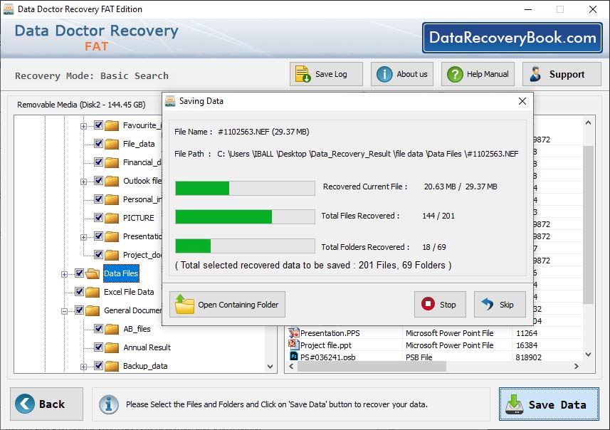 FAT Data Recovery