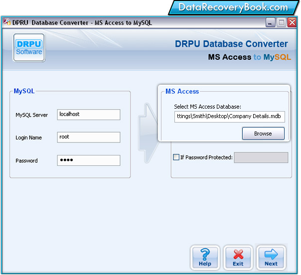 MS Access to MySQL Database Converter