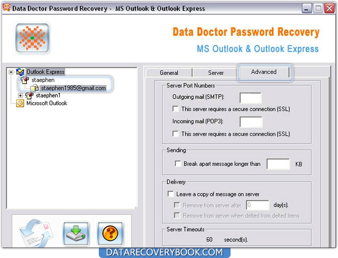 Outlook Express Password Recovery Software