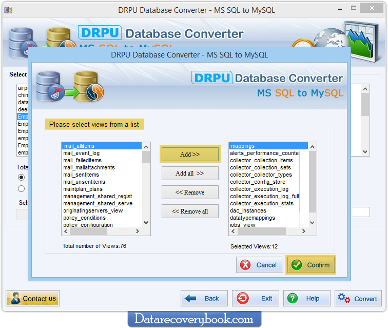  MSSQL to MySQL Database Converter Software