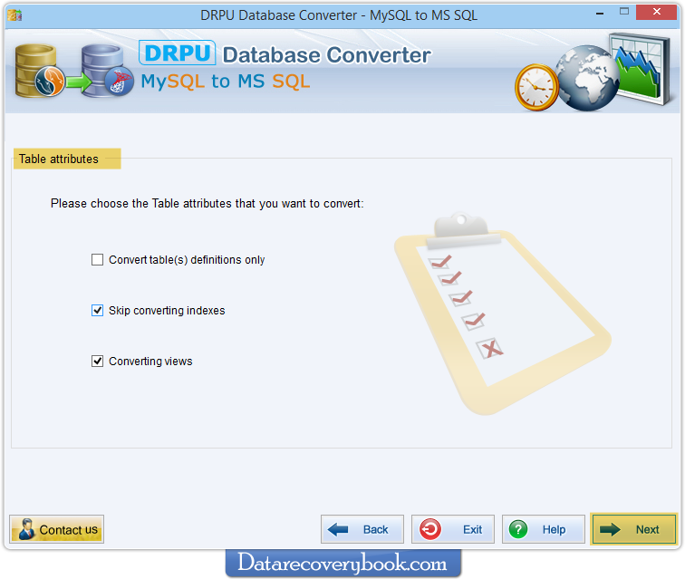 MySQL to MSSQL Database Converter