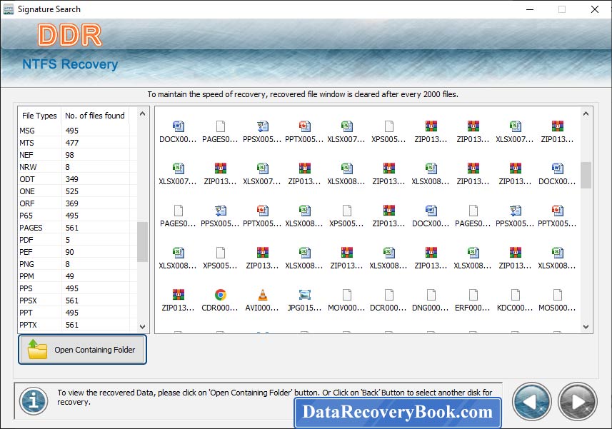 NTFS Data Recovery