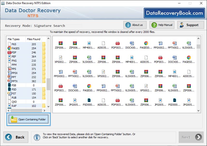 NTFS Data Recovery