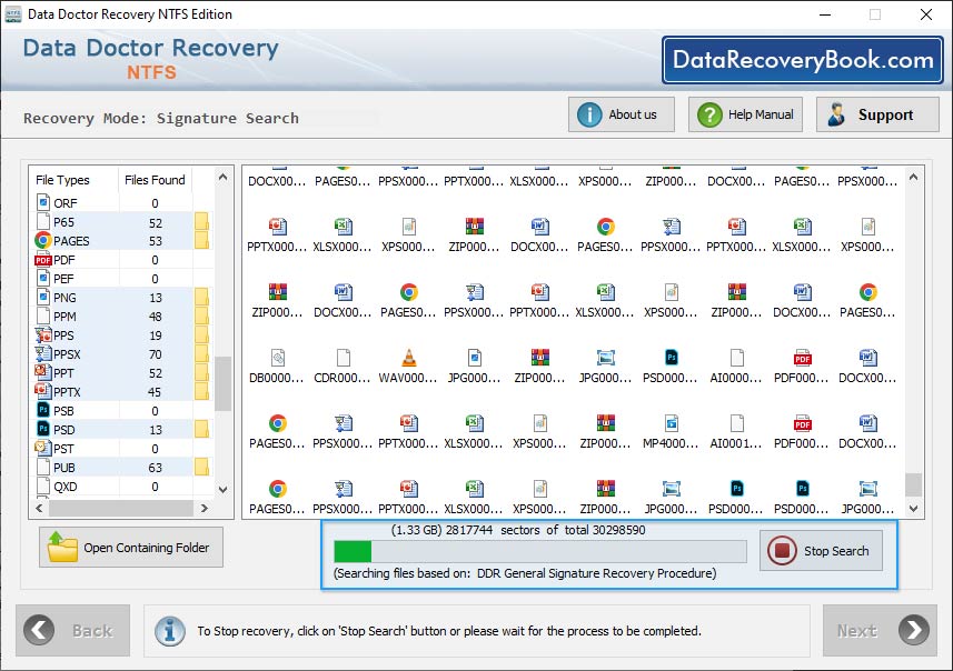 NTFS Data Recovery