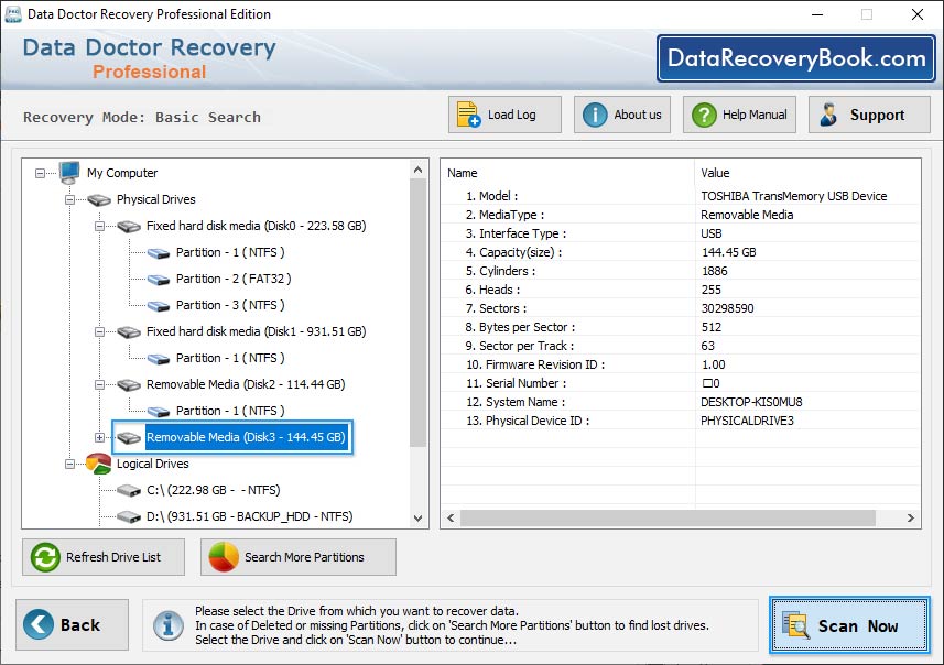 DDR Professional Data Recovery