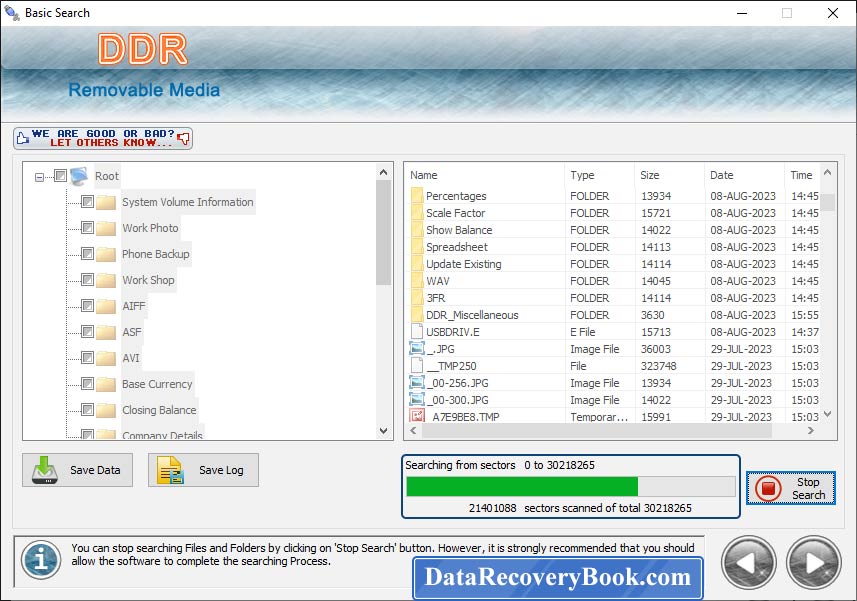 Removable Media Data Recovery Software